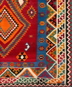 Alternative view of Kilim Gashgaï losanges orange (vendu)