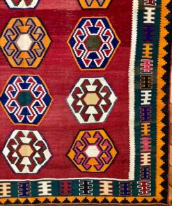 Alternative view of Kilim Gashgaï motifs Göl