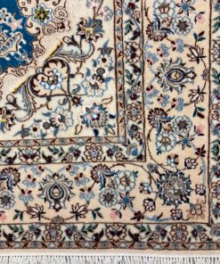 Alternative view of Naïn 6la laine et soie bleu