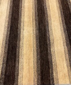 Tapis moderne beige à rayures marron 7 IMG 4616