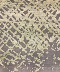 Alternative view of Tapis moderne gris vert