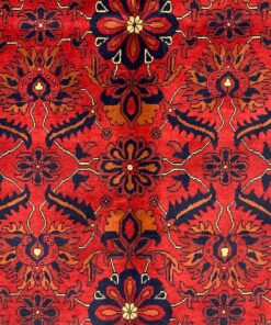 Tapis Afghan nuances de rouge 10 IMG 4857
