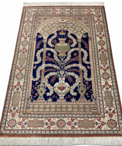 Ghoum soie vase et arbre de vie