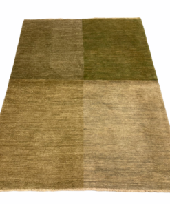 Tapis moderne beige vert anis