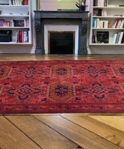 Tapis Afghan rouge motifs géométriques 12 PhotoRoom 20201128 113534