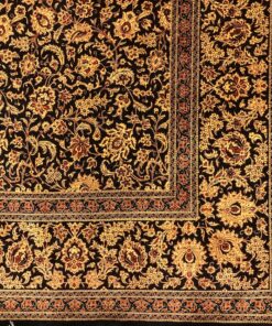 Alternative view of Ghoum soie motif mille fleurs 6 m2