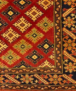 Alternative view of Tapis Shirvan motifs diagonales
