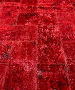 Carpet patchwork rouge 8 IMG 5717
