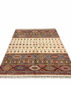 Tapis moderne khoy noué main