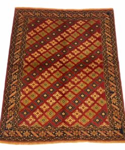Tapis Shirvan motifs diagonales