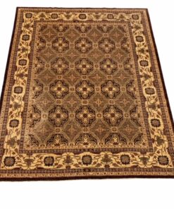 Tapis Ziegler camel contemporain