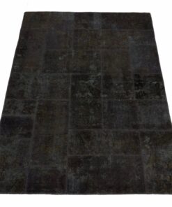 Carpet patchwork noir 3 m²