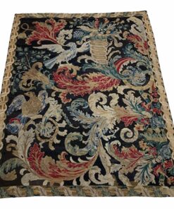 Tapis au points sur canevas XVIIIème