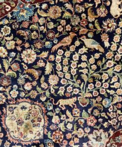 Tapis turc en soie vintage 14 hereke