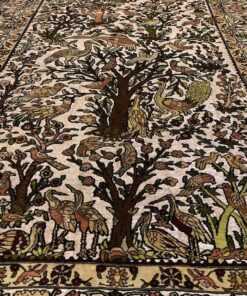 Tapis Hereke en soie et fils d'or 11 tapis de soie 1