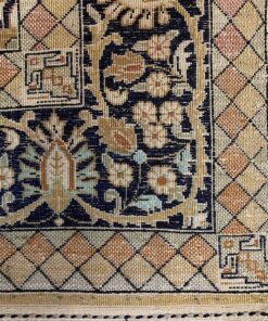 veritable tapis en soie