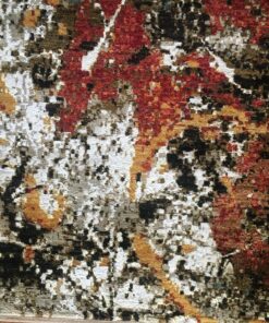 Alternative view of Tapis Moderne toile peinture abstrait