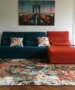 Tapis Moderne toile peinture abstrait 13 IMG 1841 scaled