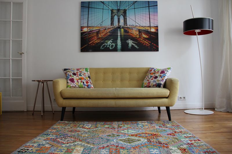 Un tapis pour chaque pièce : Conseils d'experts pour choisir le bon tapis 1 Kilim Waziri3